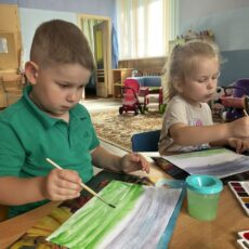 Юные художники